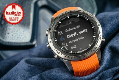 Garmin MARQ Adventurer Orange Bundle (+ Externí snímač teploty "TEMPE")