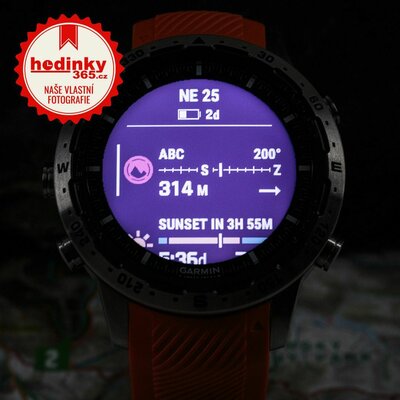 Garmin MARQ Adventurer Orange Bundle (+ Externí snímač teploty "TEMPE")