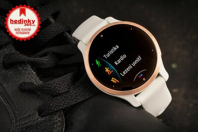 Garmin Venu 2S Rose Gold / White Band