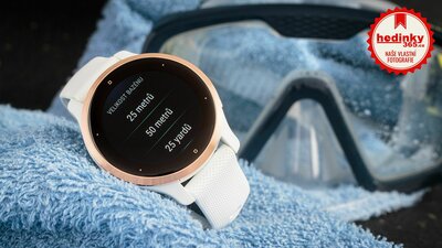 Garmin Venu 2S Rose Gold / White Band