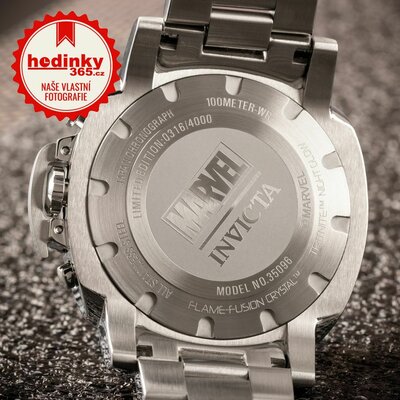 Invicta Marvel Quartz 48mm 35096 Spider-Man Limited Edition 4000pcs