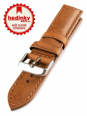 Kožený řemínek Mavex HYP-06-VANIGLIA, hnědý