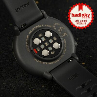 Polar Ignite 2 Night Black, velikost S-L