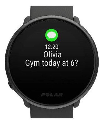 Polar Ignite 2 Night Black, velikost S-L