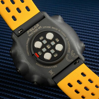 Polar Vantage M2 Gray/Yellow, velikost S-L