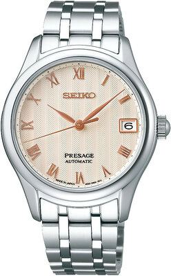 Seiko Presage Automatic SRPF47J1 Japanese Zen Garden Sakura Daytime