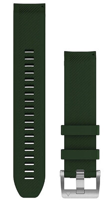 Silikonový řemínek Garmin 22mm (MARQ), zelený, 010-13008-01