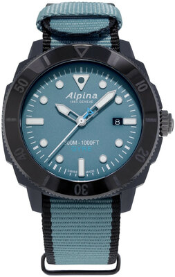 Alpina Seastrong Diver Gyre Automatic AL-525LNB4VG6BLK Limited Edition 1883 pcs (+ náhradní řemínek)