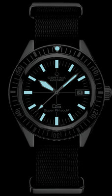 Certina DS Super PH500M Automatic Powermatic 80 Nivachron C037.407.18.050.00