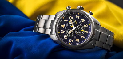 Citizen Sports Eco-Drive Super Titanium Chronograph AT2480-81L