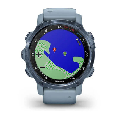 Garmin Descent Mk2S Sapphire, Blue / Sea Foam Band