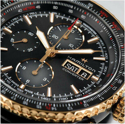 Hamilton Khaki Aviation Converter Auto Chrono H76736730