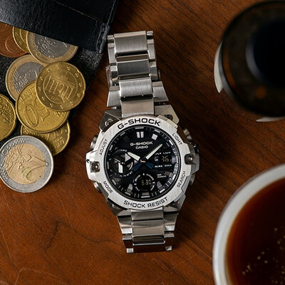 Casio G-Shock G-Steel GST-B400D-1AER Carbon Core Guard