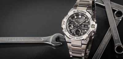 Casio G-Shock G-Steel GST-B400D-1AER Carbon Core Guard