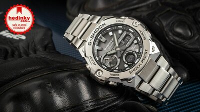 Casio G-Shock G-Steel GST-B400D-1AER Carbon Core Guard