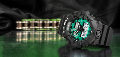 Casio G-Shock Original GA-700MG-1AER Midnight Green Series