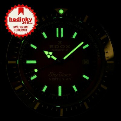 Edox SkyDiver Neptunian Automatic 80120-3nca-odn