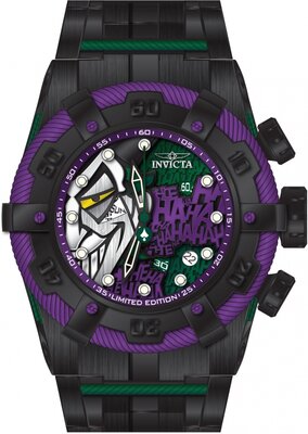 Invicta DC Comics Quartz 53mm 35321 Joker Limited Edition 4000pcs