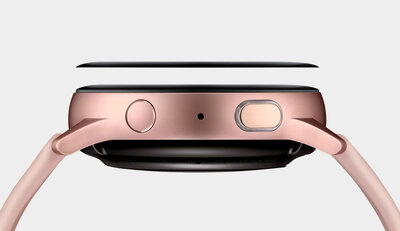 Ochranné 3D sklo Mosh Tempered Glass Protector 0.5mm pro Samsung Galaxy Watch Active2 44mm