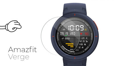 Ochranné sklo Mosh Tempered Glass Protector 0.3mm pro Amazfit Verge