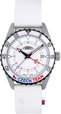 Prim Sport 64 GMT Tokio Czech Team Quartz W03P.13142.A Limited Edition 125pcs (+ náhradní řemínek)