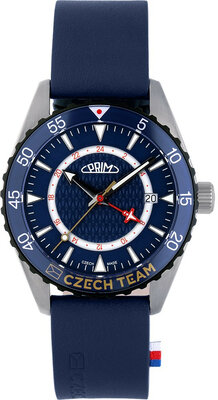 Prim Sport 64 GMT Tokio Czech Team Quartz W03P.13142.B Limited Edition 125pcs (+ náhradní řemínek)