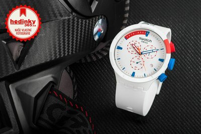 Swatch Big Bold Chronograph Extravehicular SB04Z400 NASA Space Collection