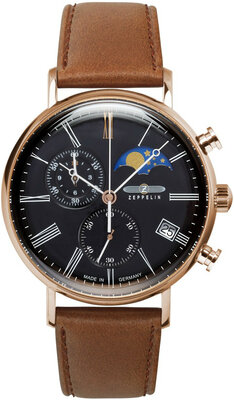 Zeppelin LZ120 Rome Quartz Moon Phase 7196-2