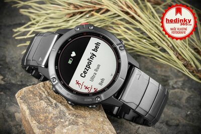 Garmin Fenix 6 PRO Solar Titanium GrayDLC/Titanium Band (MAP/Music)