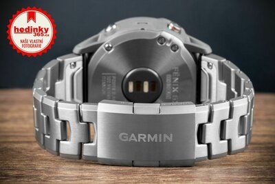 Garmin Fenix 6X PRO Solar, Titanium/Titanium Band (MAP/Music) (+ náhradní řemínek)