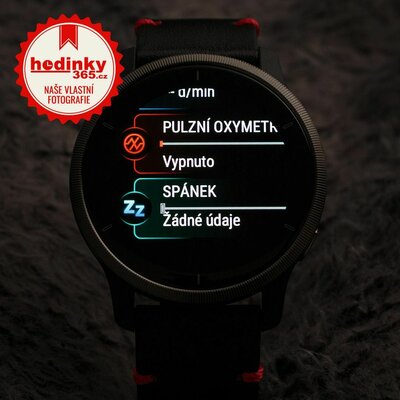 Garmin Venu 2 Slate / Black Leather Band (Premium) (+ náhradní řemínek)