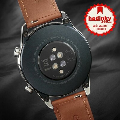 Huawei Watch GT 2 Brown Leather Strap Latona-B19V