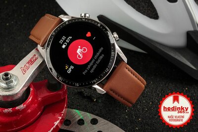 Huawei Watch GT 2 Brown Leather Strap Latona-B19V