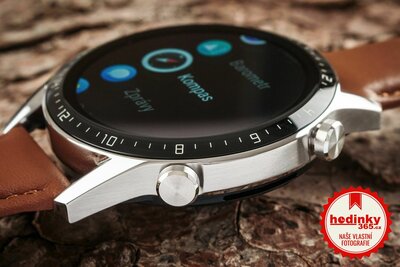 Huawei Watch GT 2 Brown Leather Strap Latona-B19V