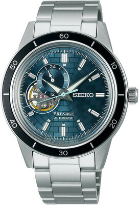 Seiko Presage Automatic Open Heart SSA445J1 Ginza District 140th Anniversary Limited Edition 4000pcs "Style 60's"