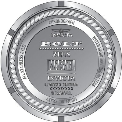 Invicta Marvel Quartz 53mm 35164 Spider-Man Limited Edition 3000pcs