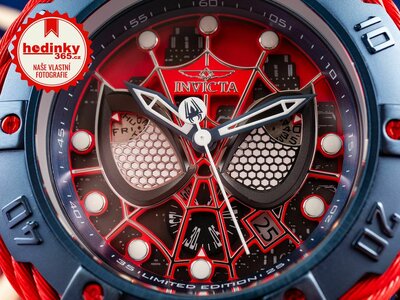 Invicta Marvel Quartz 53mm 35164 Spider-Man Limited Edition 3000pcs