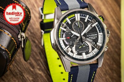 Casio Edifice EQB-1200AT-1AER Scuderia AlphaTauri Limited Edition (+ náhradní řemínek)