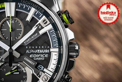 Casio Edifice EQB-1200AT-1AER Scuderia AlphaTauri Limited Edition (+ náhradní řemínek)