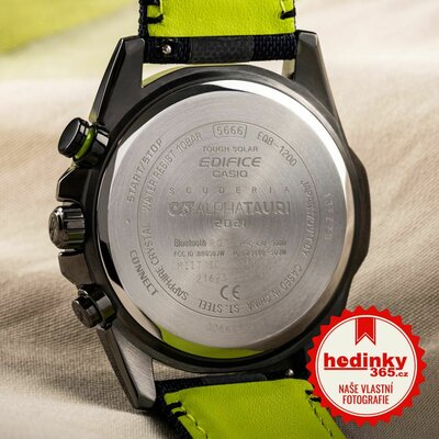Casio Edifice EQB-1200AT-1AER Scuderia AlphaTauri Limited Edition (+ náhradní řemínek)