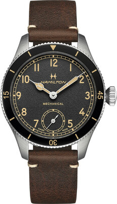 Hamilton Khaki Aviation Pilot Pioneer Mechanical Small Second H76719530