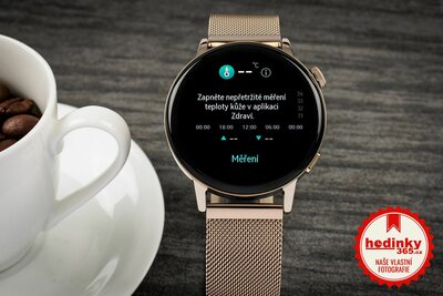 Huawei Watch GT 3 42 mm Elegant Ligh Gold/Light Gold Milanese Strap