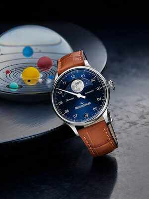 MeisterSinger Lunascope Automatic Moon Phase Date LS908_SG03
