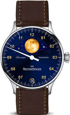 MeisterSinger Lunascope Automatic Moon Phase Date LS908G_SCF02