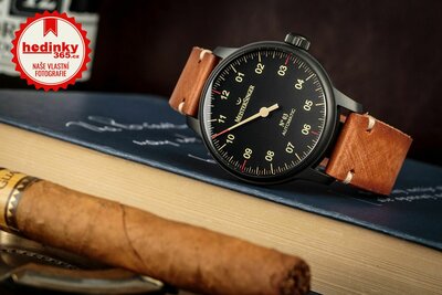 MeisterSinger N03 Automatic AM902BL_SVSL03 Black Line Special Edition