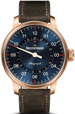 MeisterSinger Perigraph Automatic Date AM1017BR_SV02-1 Bronze Line Special Edition