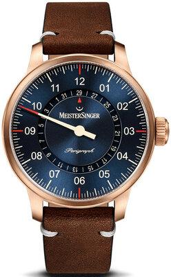 MeisterSinger Perigraph Automatic Date AM1017BR_SVF02-1 Bronze Line Special Edition