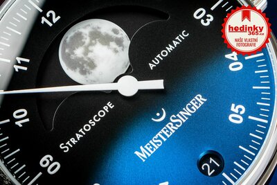 MeisterSinger Stratoscope Automatic Moon Phase Date ST982_SVSL02