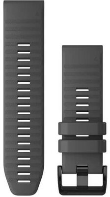Silikonový řemínek Garmin 26mm (pro Garmin Fenix 8/7X/6X (51mm), Tactix aj.), šedý V1, QuickFit, 010-12864-20