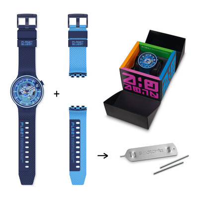 Swatch Second Home SB01N101 (+ náhradní řemínek)